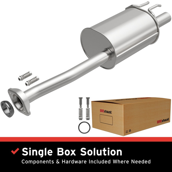 BRExhaust 06-11 Honda Civic 2.0L Muffler Kit - 108-0183