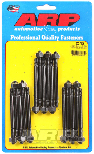 ARP Dart Brodix & B&B valve cover stud kit - 200-7608
