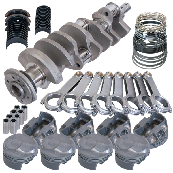 Eagle Chevy 454 4.250in Crank 6.385in H-Beam 43cc Dome 4.320in Pistons Rotating Assembly - 11013070
