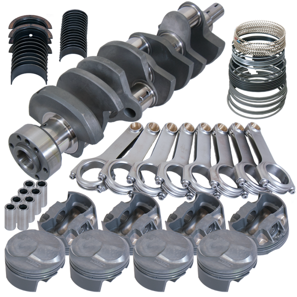 Eagle Chevy 454 4.250in Crank 6.385in H-Beam 43cc Dome 4.350in Pistons Rotating Assembly - 11114100