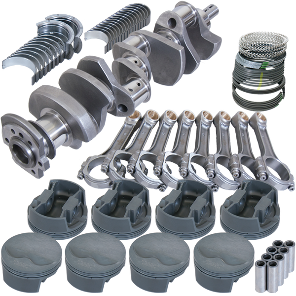Eagle Chevy 400 3.750in Crank 6.000in I-Beam Rods -5cc Flat Top 4.155in Pistons Rotating Assembly - 13015030