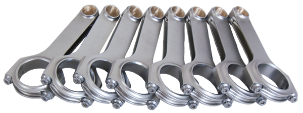 Eagle Chevrolet Small Block 6.250in Length Forged 4340 Steel H-Beam Rods - Set of 8 - CRS6250B3D