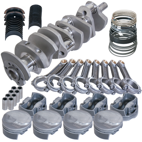 Eagle Chevy 454 4.250in Crank 6.385in I-Beam Rods 18cc Dome 4.280in Pistons Rotating Assembly - F1012030