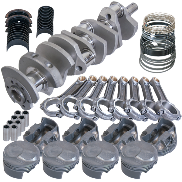 Eagle Chevy 454 4.250in Crank 6.385in I-Beam Rods 43cc Dome 4.280in Pistons Rotating Assembly - F1013030