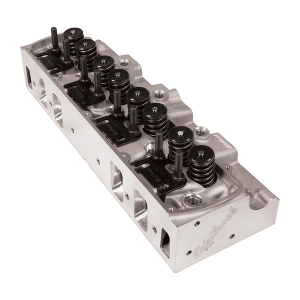 Edelbrock SB Oldsmobile Performer RPM Cylinder Heads for Hydraulic Roller Cam - 61035