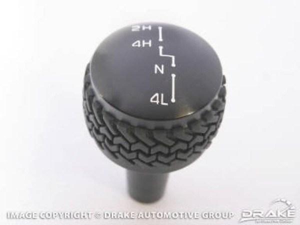 DV8 Offroad 2007-2018 Jeep JK 4WD Shift Knob Black Finish - D-JP-180011-BK