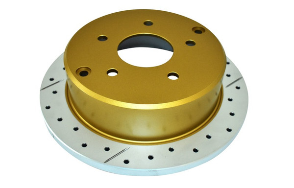 DBA 04 Pontiac GTO Rear Drilled & Slotted Street Series Rotor - DBA041X