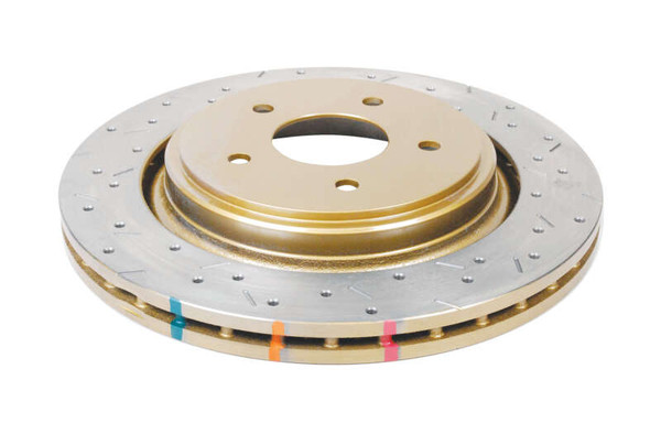 DBA 05-12 Corvette C6 w/Z51 pkg Rear Drilled & Slotted 4000 Series Rotor - DBA42991XS