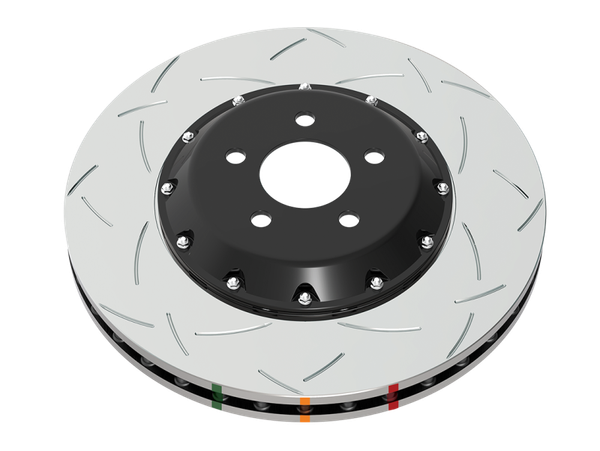 DBA 2020+ Chevrolet Corvette C8 Z51 Rear Slotted 5000 Series Rotor w/ Nas Nuts - DBA53929.1S