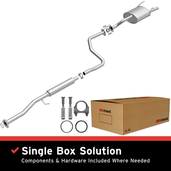 BRE Exhaust 96-98 EL Civic Exhaust Kit - 106-0139