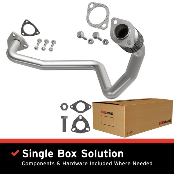 BRE Exhaust 96-00 Hombre S10 Sonoma 2.2L Front Pipe Kit - 107-0160