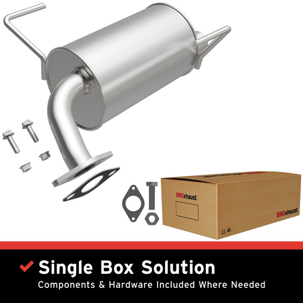 BRE Exhaust 08-13 Forester Impreza 2.5L Muffler Kit - 108-0083