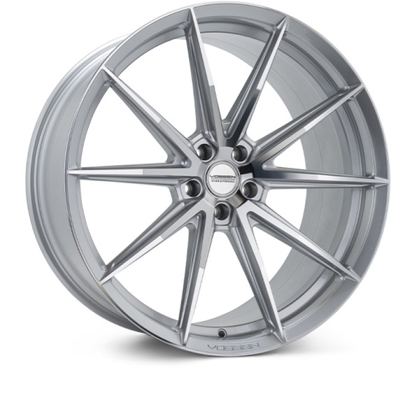 Vossen HFX-2 22x9 / 5x114.3 / ET32 / Flat Face / 73.1 - Silver Polished Wheel - HFX2-2N41