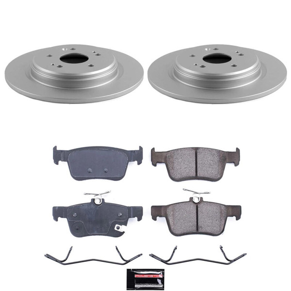 Power Stop 19-24 Acura RDX Rear Z17 Coated Brake Kit - CRK9277