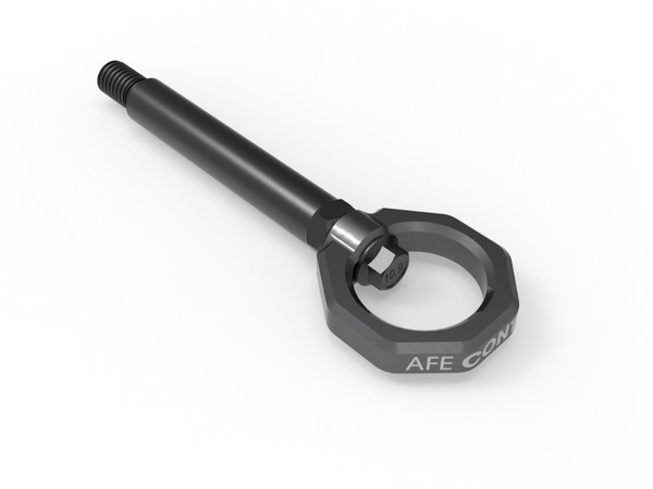 aFe 23-25 BMW M2 (G87) CONTROL Front / Rear Tow Hook - Gray - 450-502004-G