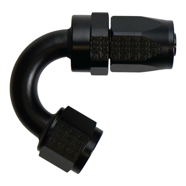 DeatschWerks 8AN Female Flare Swivel 150-degree Hose End CPE - 6-02-0831-B
