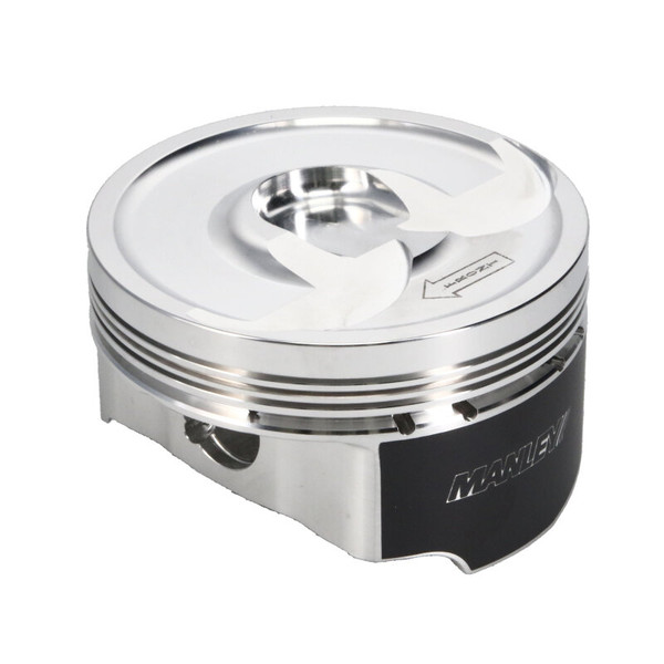 Manley Chevrolet LT1 Piston Set - 4.080in Bore 1.115in CH, -10.00 CC - 560280CE-8