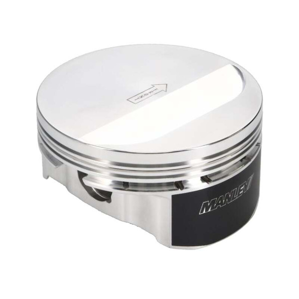 Manley Chevrolet LS Piston Set - 4.135in Bore 1.115in CH, -5.00 CC - 592310CE-8