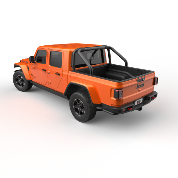 EGR Black Powder Ocat S-Series Sport Bar for 2020-2025 Jeep Gladiator - SBAR0176