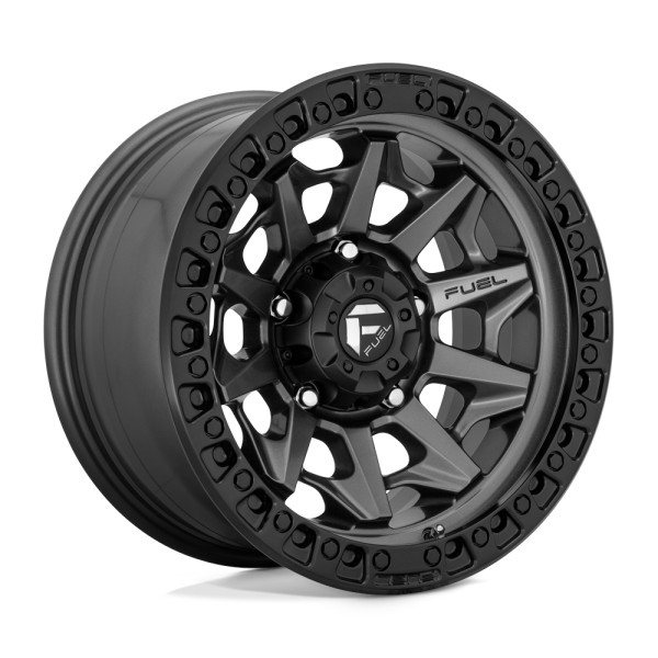 FUEL OFFROAD D716 COVERT WHEEL MATTE GUNMETAL BLACK BEAD RING 5X127 71.5 GDB +01M
