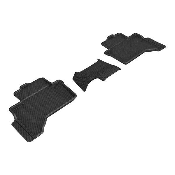 3D MAXpider 24-25 Lexus GX 7-Seat Kagu Cargo Liner - Black - R2 - L1LX09021509