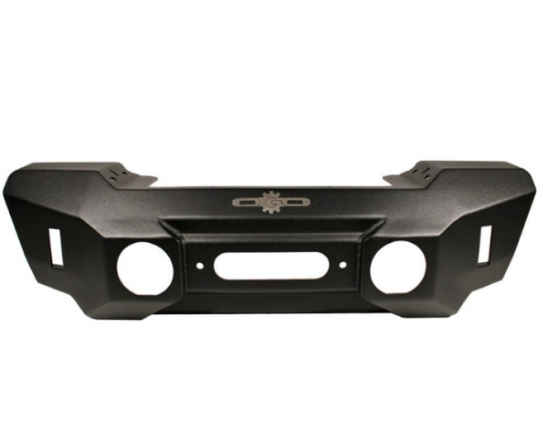 Rock Slider Jeep Wrangler JL & Gladiator JT Appalachian Steel Mid Stubby Bumper w/ Winch Plate - FB-S-310-JL
