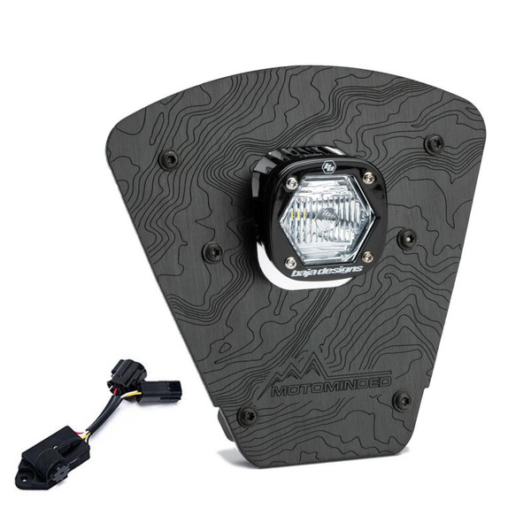 Baja Designs 24-25 GasGas ES/EC-F/EC S1 (D/C) LED Headlight Kit w/ Dimmer - Clear - 387011