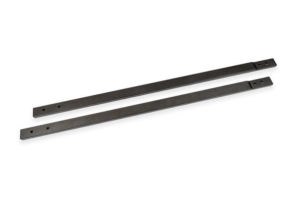 BMR Suspension 24-25 Ford Mustang Chassis Jacking Rails - Black Hammertone - CJR771H