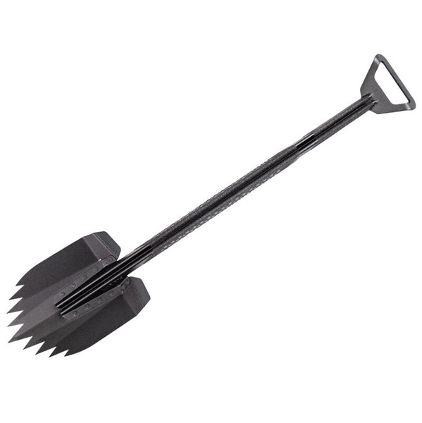 Go Rhino Xventure Gear Sharktooth Stackable Shovel - Textured Black - XG-RS50020T