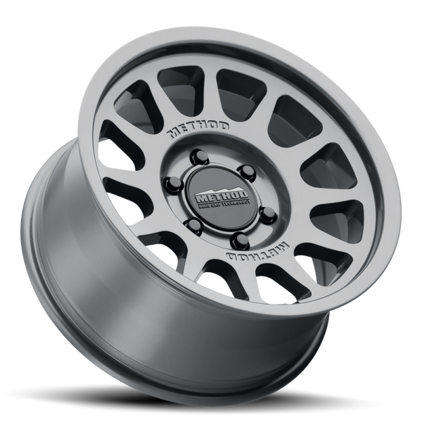 Method MR703 Bead Grip HD 18x9 +40mm Offset 6x5.5 95.25mm CB Gloss Titanium Wheel - MR70389093840H