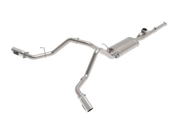 afe Gemini XV Cat-Back Exhaust System GM Trucks 09-18 V6-4.3/V8-4.8/5.3L - 49-34131-P
