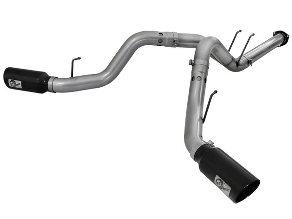afe Large Bore-HD DPF-Back Exhaust System Ford Diesel Trucks 11-14 V8-6.7L (td) - 49-43065-B