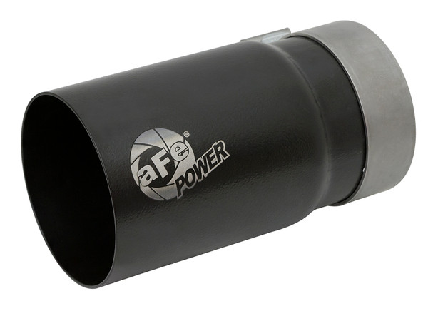 afe MACH Force-Xp Universal Exhaust Tip 3-1/2 IN Inlet x 4 IN Outlet x 7 IN L - 49T35404-B07