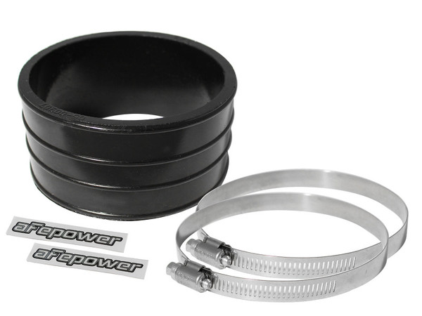 afe Magnum FORCE Intake Coupling Kit (3-1/2 IN ID x 2 IN L) Straight Coupler - Black - 59-00026
