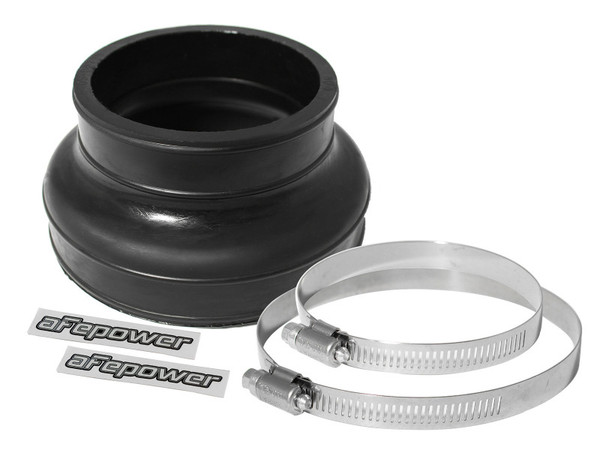 afe Magnum FORCE Intake Coupling Kit (4 IN to 3 IN ID x 2-1/3 IN L) Straight Reducer - Black - 59-00034