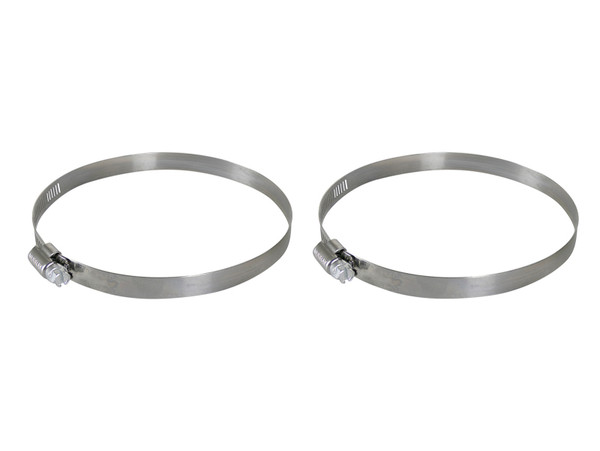 afe Magnum FORCE Replacement Clamp Kit SAE 140 (6-1/8 IN ID to 9-1/4 IN ID Range) Pair - 59-01023-MA