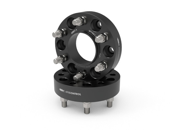 afe aFe CONTROL Wheel Spacers Ford F-150 21-25 6x135mm CB 87.1mm 1-1/2 IN Thickness - 610-30T001-B