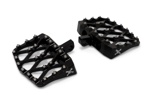 Burly Brand 97-22 Sportster/Dyna/Touring  Mx-Evolution Mini Floorboards Passenger - B13-1018B