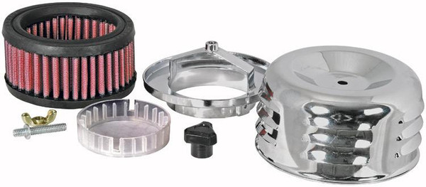 K&N Lvrd 2-3/16in Or 2-5/18in Flg. 4in Top (1) - 60-0500