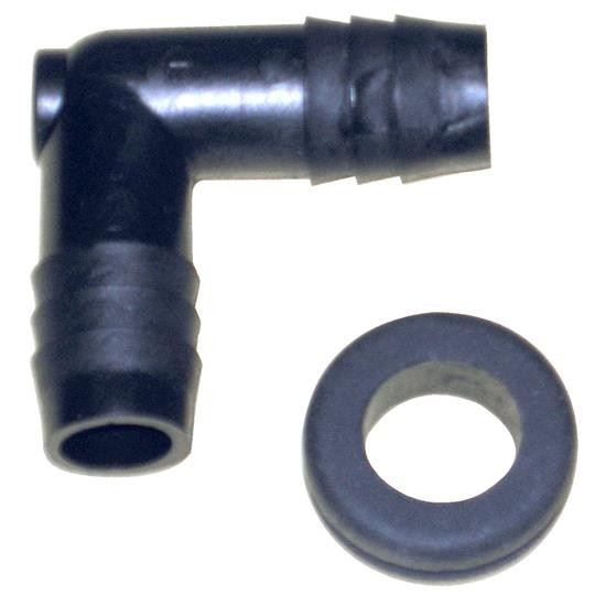 K&N Vent Kit 90 Deg 1/2in flg W/Grmt - 85-1150