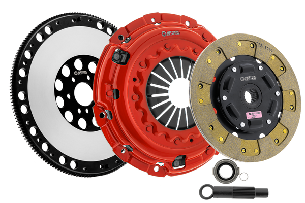 Action Clutch 03-12 Honda Accord 2.4L (K24A4) Stage 2 Clutch Kit (1SC) w/Lightened Flywheel - ACR-0595