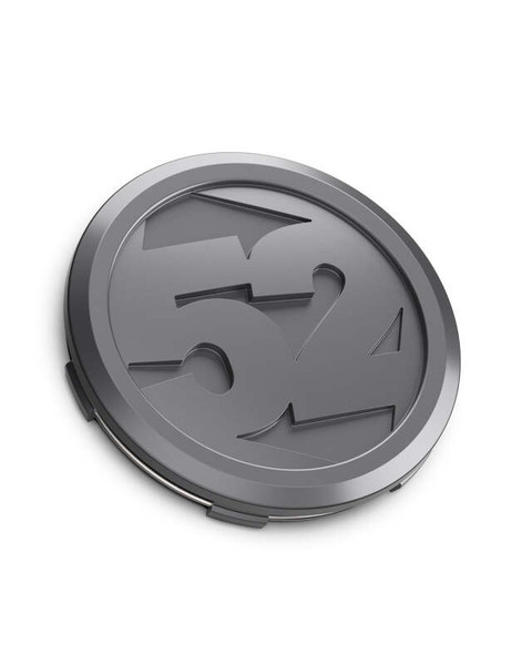 fifteen52 107mm Snap In HD Center Cap Single - Carbon Gray - 52-HD-CAPL-CG