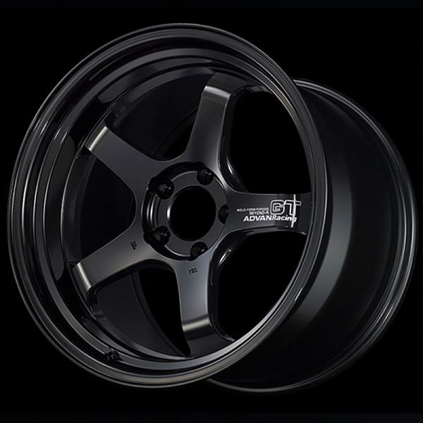 Advan GT Beyond-R 18X9.5 / +22 Offset / 5-120 BC / 72.5mm Bore / Racing Titanium Black - YAQC8J22WTB