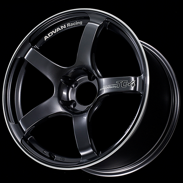 Advan TC4 16x8.0 / +38 Offset / 4-100 / 73mm Bore / Racing Gunmetallic & Ring - YAD6G38AGMR