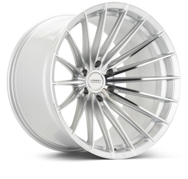 Vossen HFX-4 22x12 - 6x139.7 - ET-44 - Ultra Deep - 106.1 - Silver Polished Wheel - HFX4-2G36