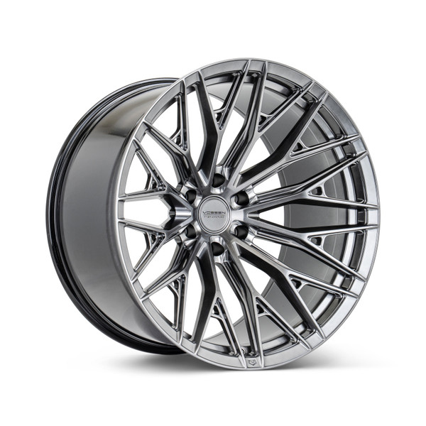 Vossen HFX-6 24x10 - 6x135 - ET35 - Deep - 87.1 - Hyper Black Wheel - HFX6-4F42