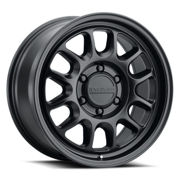 Raceline 958B Rogue 17x9in / 8X170 BP / -12mm Offset / 130.81mm Bore - Satin Black - 958B-79081-12