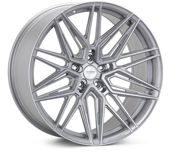 Vossen HF7 - 19x10 - ET28 - 5x120.65 - 70.3 - Deep - SS - Satin Silver - HF7-9C001