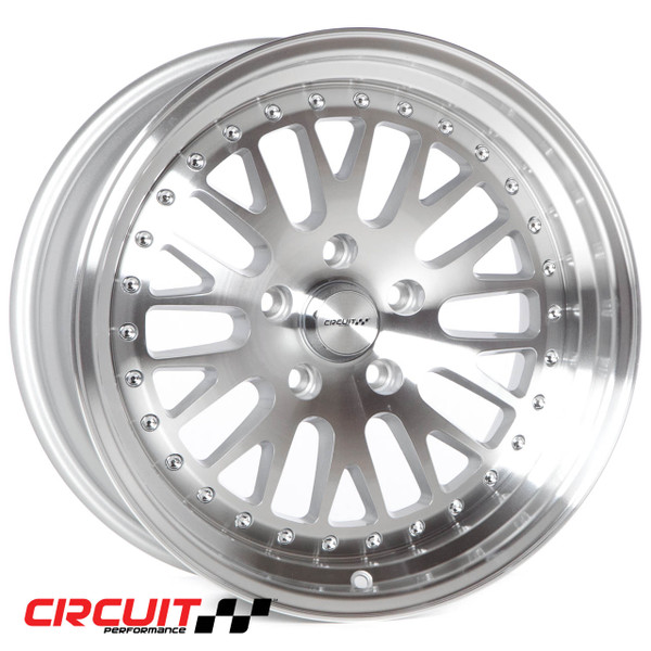 Circuit Performance CP21 17x9 Silver/Machined 5x114.3 [+20mm] Wheel