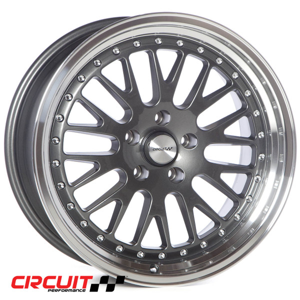Circuit Performance CP21 18x9.5 Gloss Gun Metal 5x114.3 [+20mm] Wheel